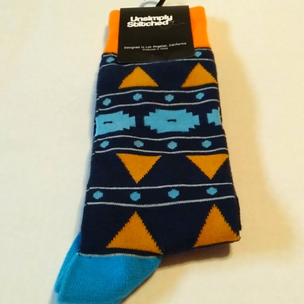 New Unisex Unsimply Stitched Sock